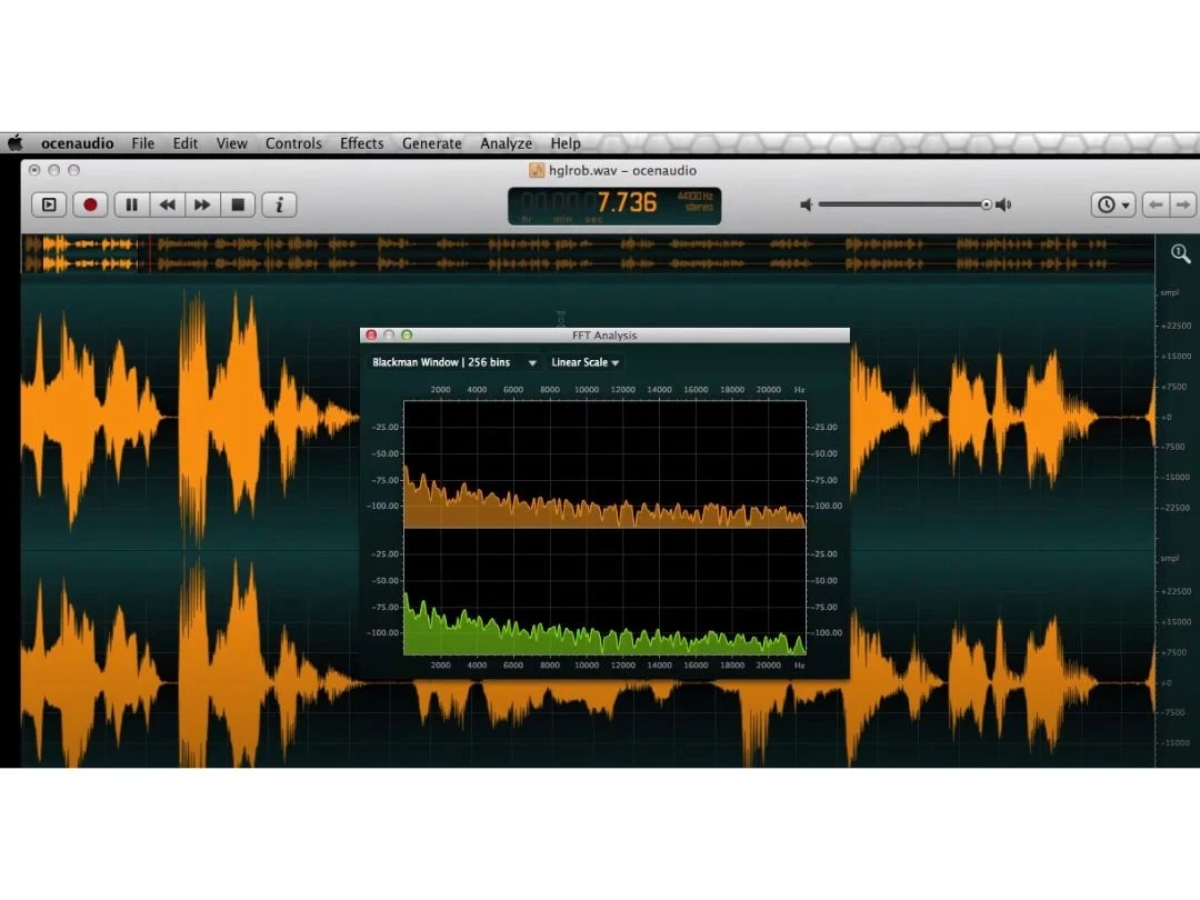 ocenaudio-analyze