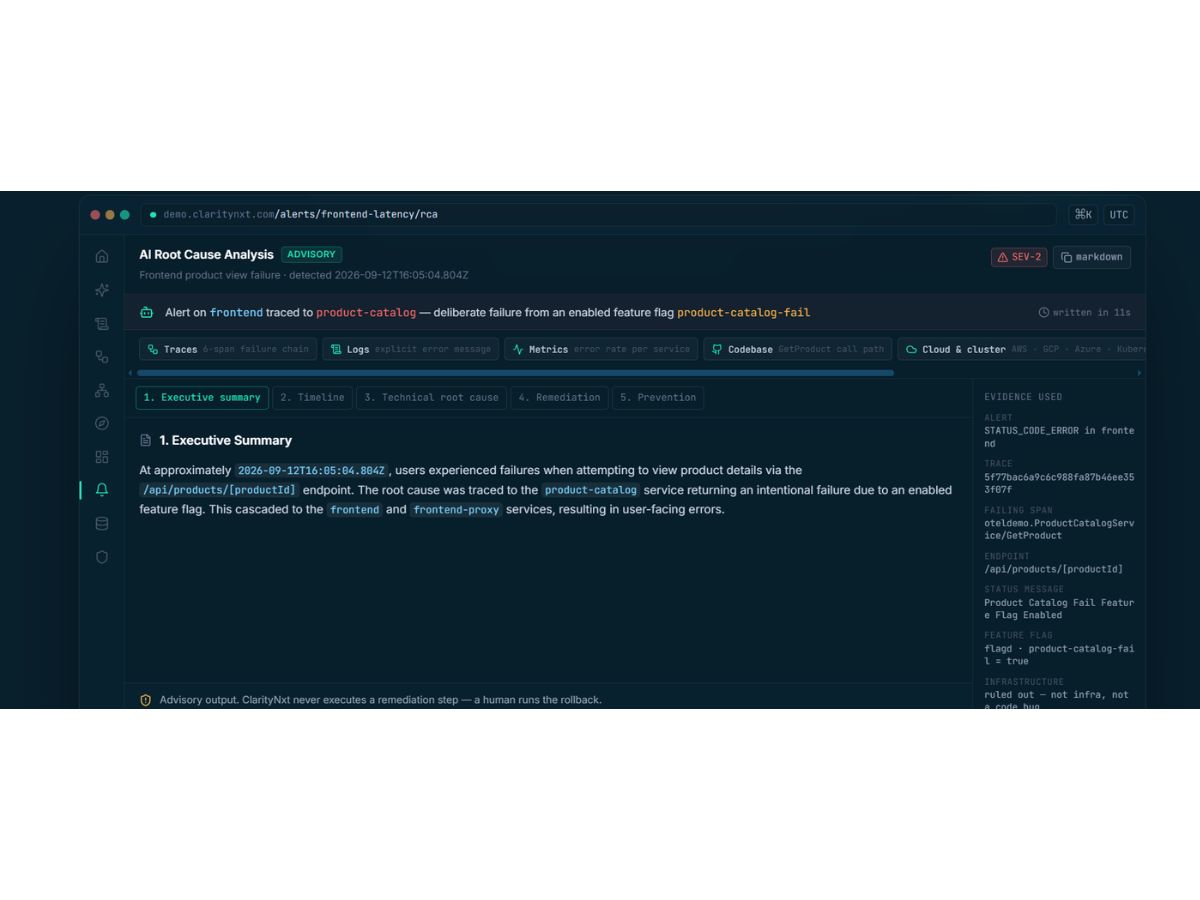 ClarityNxt features