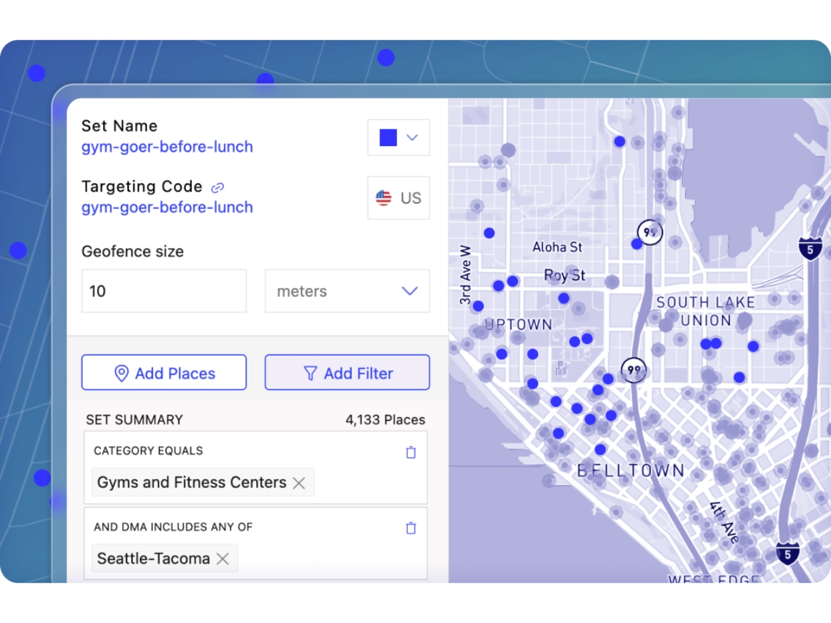 Foursquare Proximity-personalized