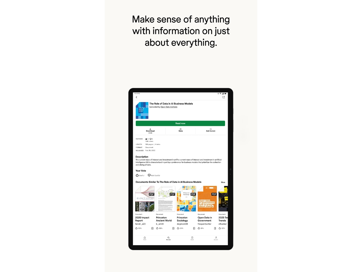 Scribd-information
