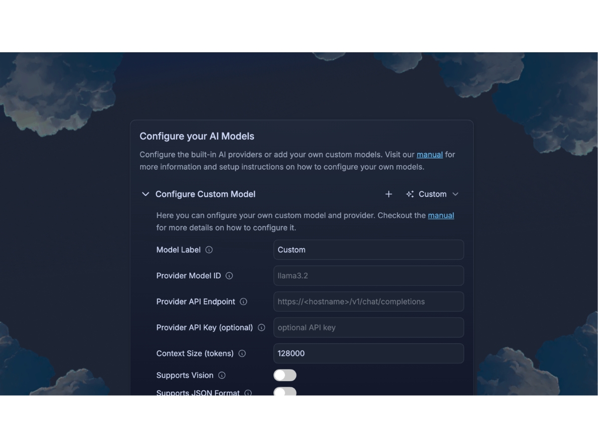 Deta Surf-configure