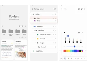 samsung notes-folders