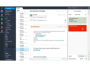 Zoho Notebook dashboard