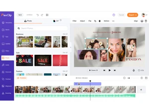 FlexClip photo editing