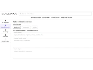 blackInk ai-generator