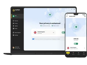 Norton Secure VPN dashboard