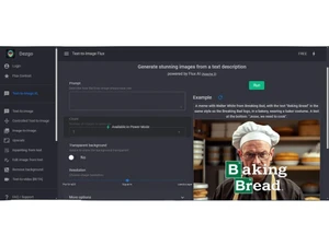 Dezgo text to image
