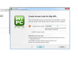 GoToMyPC access