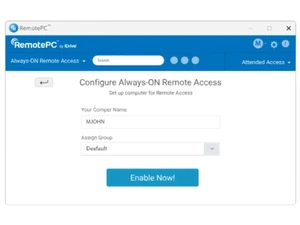 RemotePC access