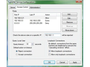 TightVNC access