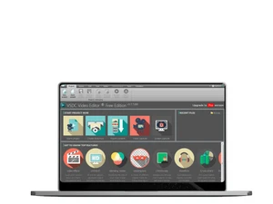 VSDC Video Editor dashboard