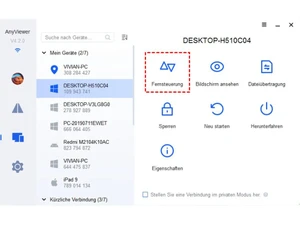 AnyViewer desktop