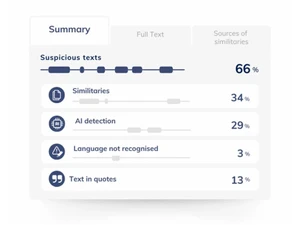 Compilatio Magister summary