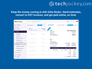 ZohoBooks tax invoice