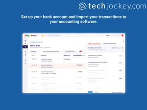 Zohobooks transactions