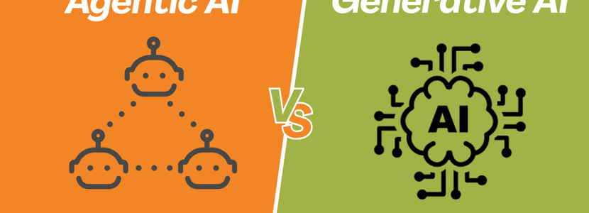 Agentic AI vs Generative AI- The Rise of Autonomous Intelligence-feature image