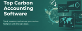Top carbon accounting software dashboard interface showing carbon footprint tracking, CO2 analytics, ESG reporting metrics, and sustainability performance insights.