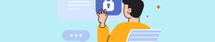 Illustration of hidden cybersecurity risks in free business tools showing a user interacting with a secure login screen and digital privacy elements.