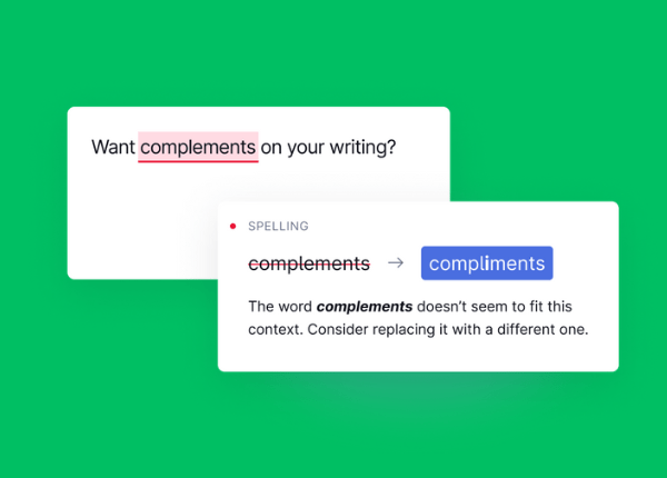 Ensure your writing is mistake-free and polished