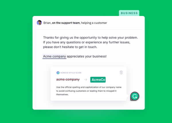 Empower your team to write with a unified voice