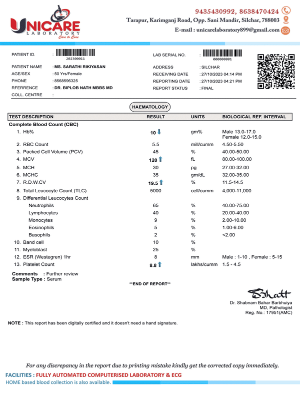 QR Code Enable Report