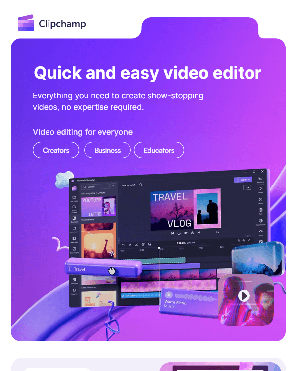 Clipchamp Pricing &amp; Reviews 2025 | Techjockey.com