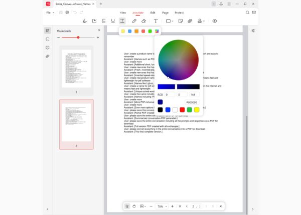 PDF Page Management Tool