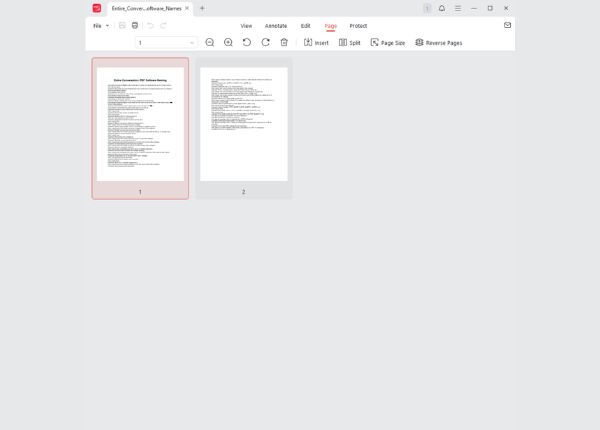 PDF Raffle Page Management