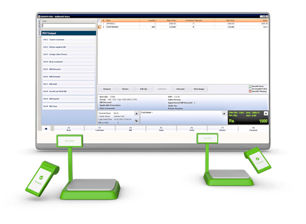 Robust feature-rich Multi-Terminal Offline POS