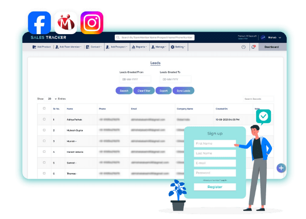 Omnichannel Lead Capture & Sync