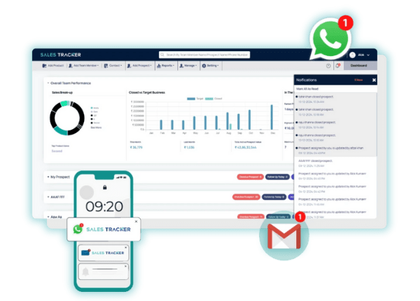 Smart Sales Reports & WhatsApp Alerts