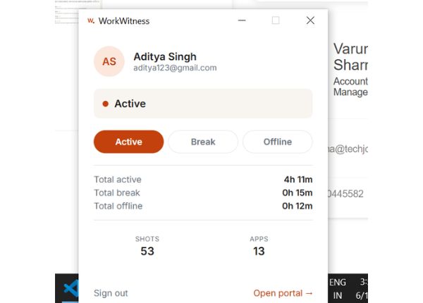 Lightweight Windows Agent — Real-Time Activity Tracking on Every Machine