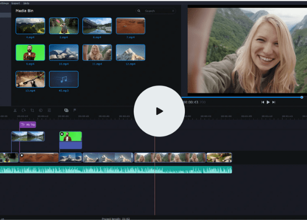 Intuitive video-editing software for your creativity.