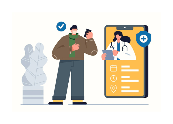 Tracking visits of patient id