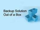 NetApp Backup Solution Bundle with Commvault (Out of A Box) NetApp Backup Solution Bundle with Commvault (Out of A Box)