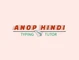 Anop Hindi Typing Tutor