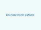 Employee Payroll Software