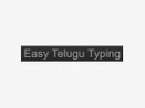 Easy Telugu Typing Easy Telugu Typing