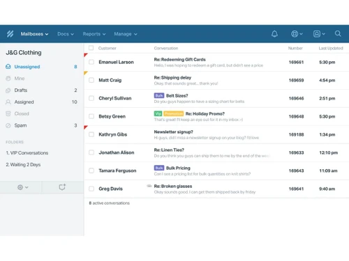 Help Scout mailboxes