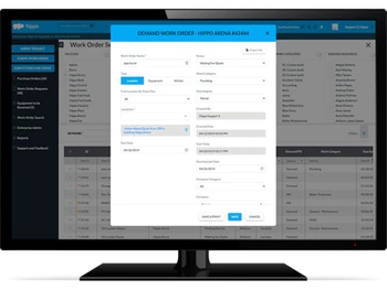 Hippo CMMS Dashboard