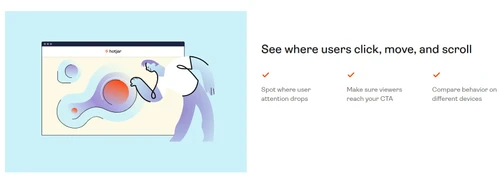 hotjar attention drops