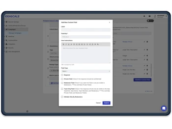 IdeaScale-custom field