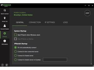 Ipvanish settings