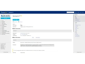 Issuetrak view issue
