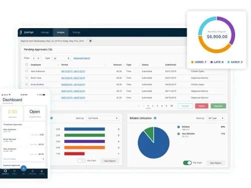 journyx-project-time-tracking-dashboard