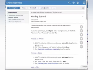 kbpublisher centralized knowledge repository
