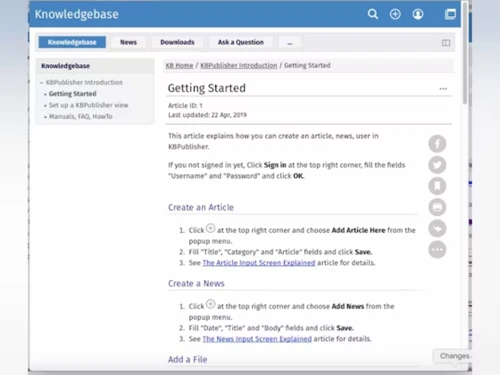 kbpublisher centralized knowledge repository