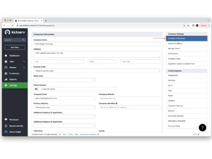 kickserv-informationpage