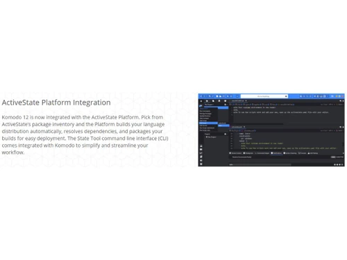 komodo IDE-ActiveState Platform Integration