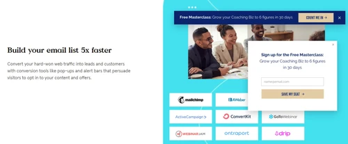 leadpages email list